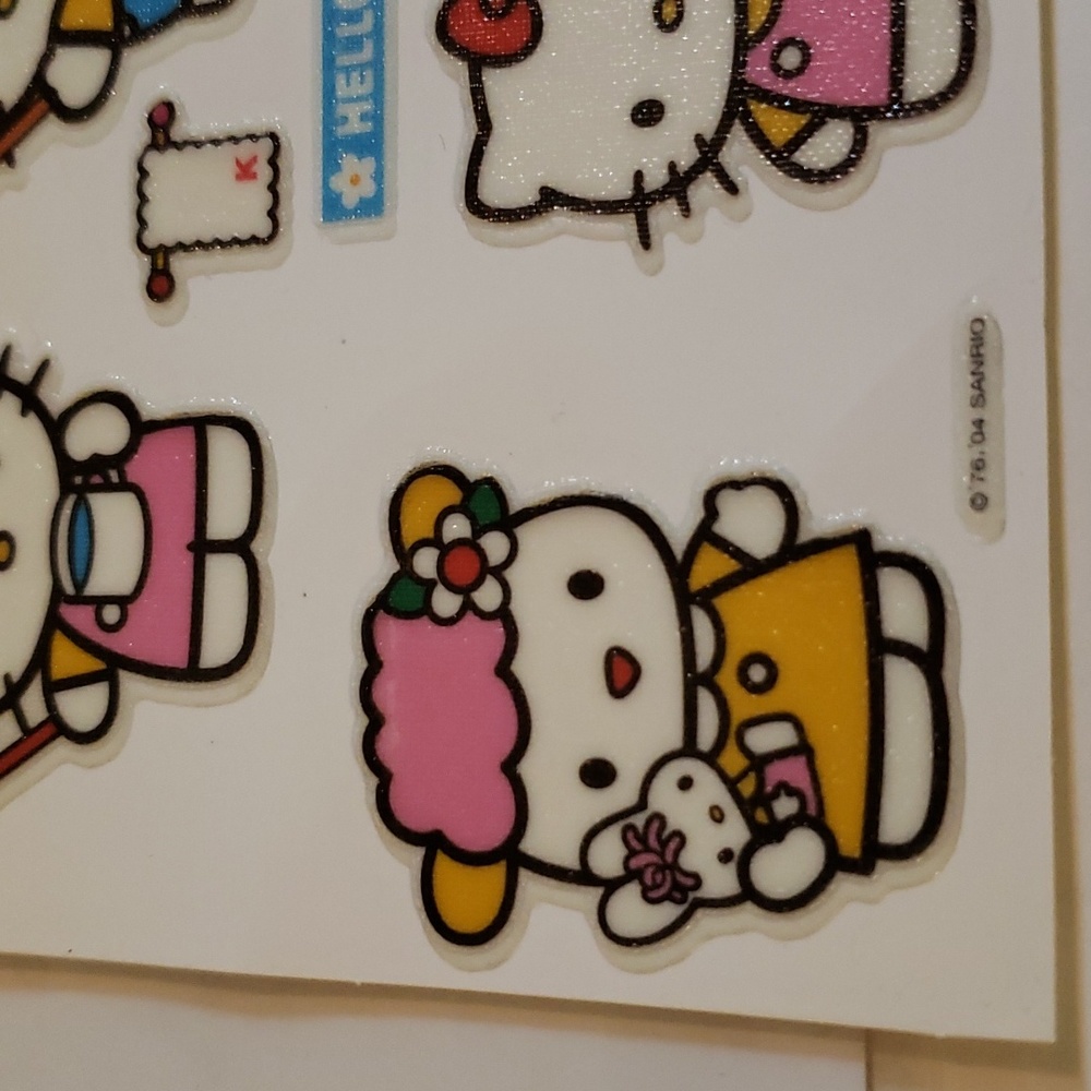 Vintage Hello Kitty Deco Sticker - Picture 4 of 6